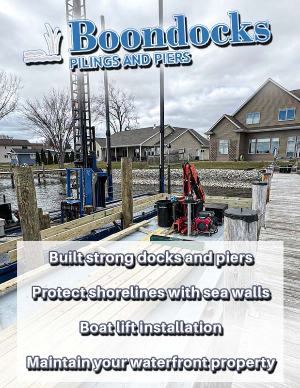 Boon Docks Piling and Piers in Wisconsin